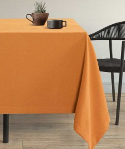 مخملی بافتنی رنگ نارنجی رومیزی برند Demor Home کد 1695928327