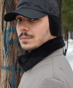 کلاه بارانی کپ آستر‎دار زمستانی پارچه پلار داخل گوشدار برند Göksu Şapka کد 1700374634