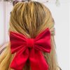 سگک اتوماتیک پاپیونی رنگ قرمز برند ROZA ACCESSORIES کد 1700709684