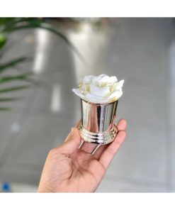 سطل رنگ گل رز روکش نقره برند zucace کد 1700544979