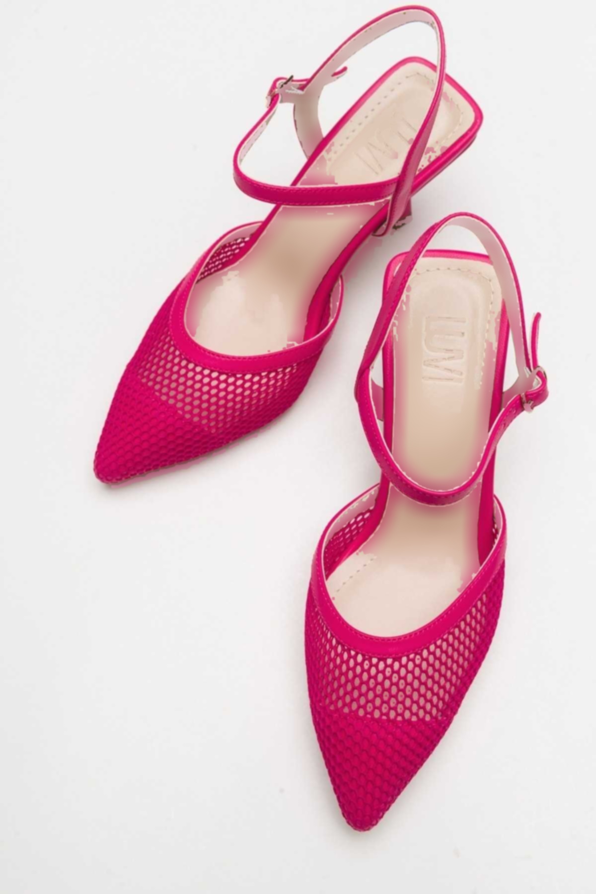 کفش پاشنه بلند chic سرخابی زنانه برند Luvi کد 1709133543