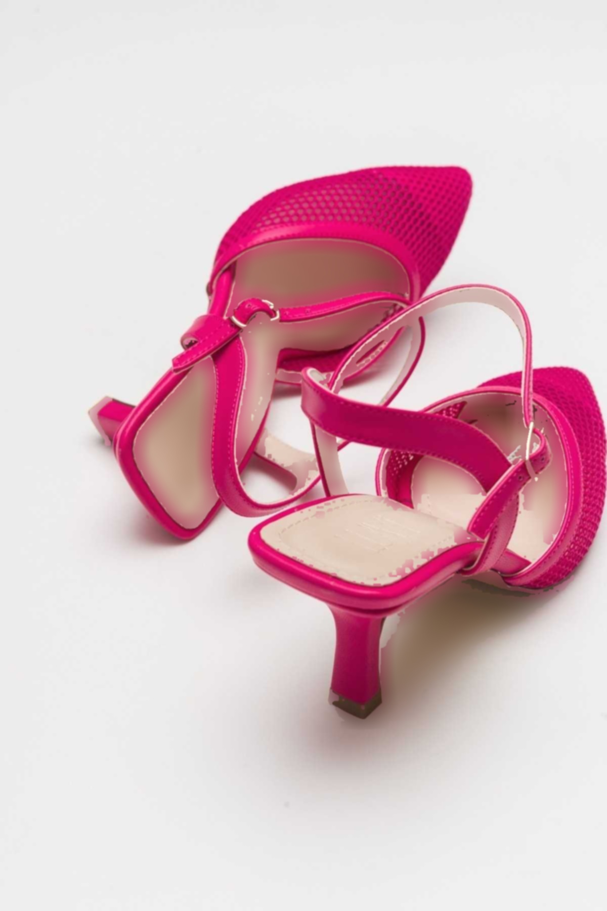 کفش پاشنه بلند chic سرخابی زنانه برند Luvi کد 1709133543