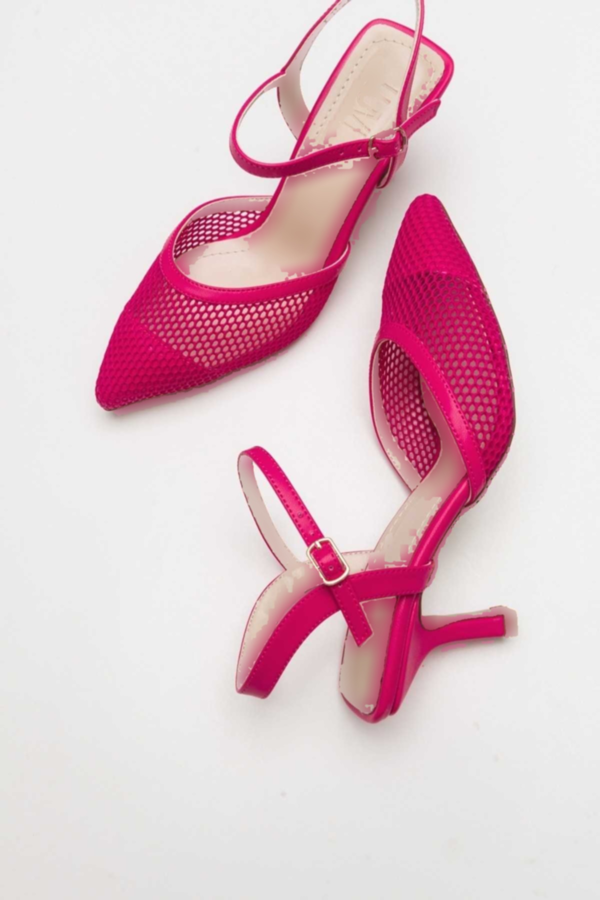 کفش پاشنه بلند chic سرخابی زنانه برند Luvi کد 1709133543