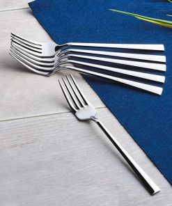 ساده ناهار خوری مدل لوکس 6تکه فولاد) (ضد زنگ کاتالان برند Yüsra Home کد 1713442326