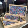 سینی سرویس پذیرایی چینی چوب چای طرح‎دار 3قد قهوه برند Deseja کد 1715396769