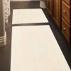 زیرپایی کرم ست حمام پنبه ای برند Madame Clean Home کد 1715390901