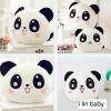 بالش اسباب بازی مخمل نرم پاندا طرح‎دار برند i lin baby کد 1715330593