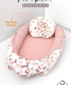 جای خواب کودک پروانه 2سن پودر 100پنبه لانه بچه، برند Umaybebek کد 1715392331
