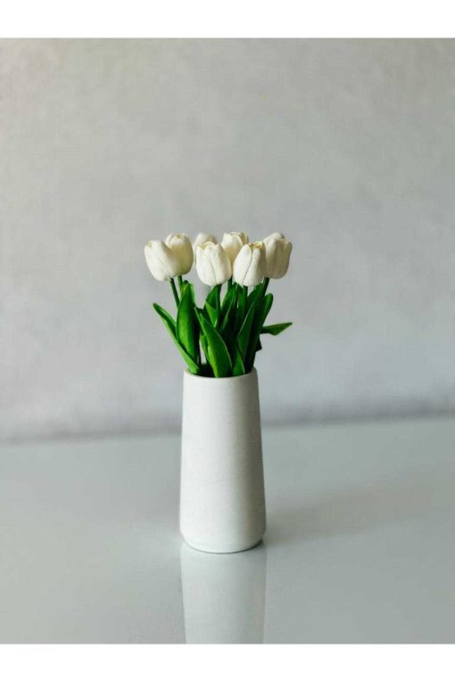 خیس گلدان لوکس سفید برند İPEK ÖZMEL کد 1715386152