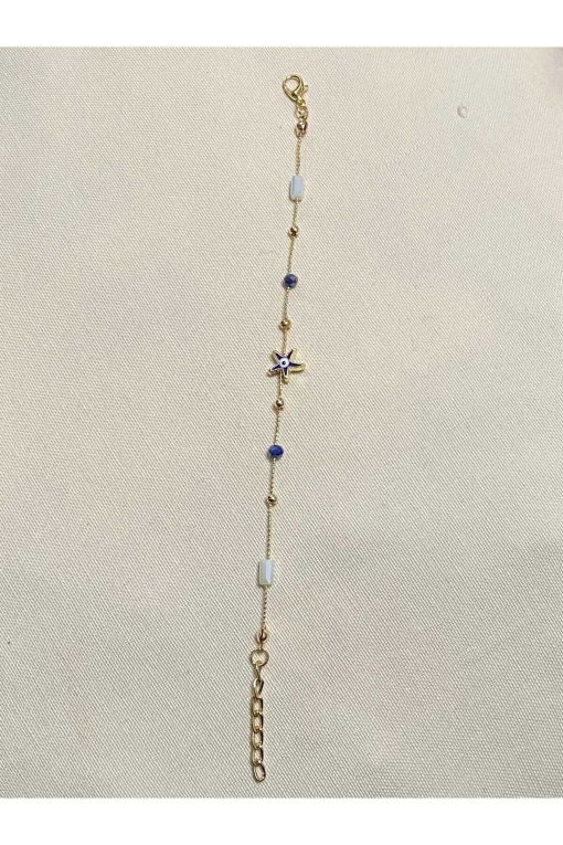 دستبند ستاره طرح‎دار آبی زنانه برند Fashion Bracelet کد 1719668588