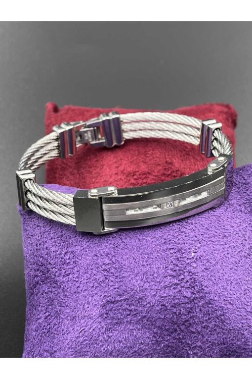 دستبند مدل رنگ نقره مردانه برند BCF Koleksiyon کد 1719669137