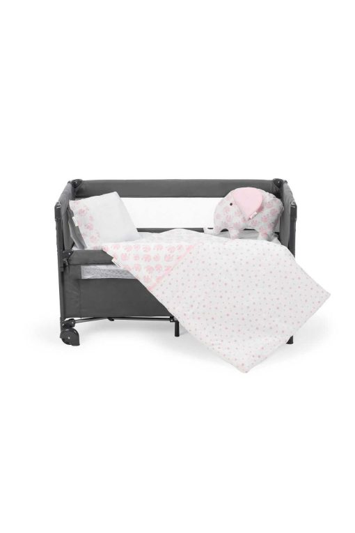 ست خواب تخت کودک فیل 6تکه صورتی برند Sema Baby کد 1719673090