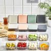 ست صبحانه ظرف نگهداری مواد غذایی سیلیکون پیک نیک درب‎دار مربع برند Sunplast کد 1719543080