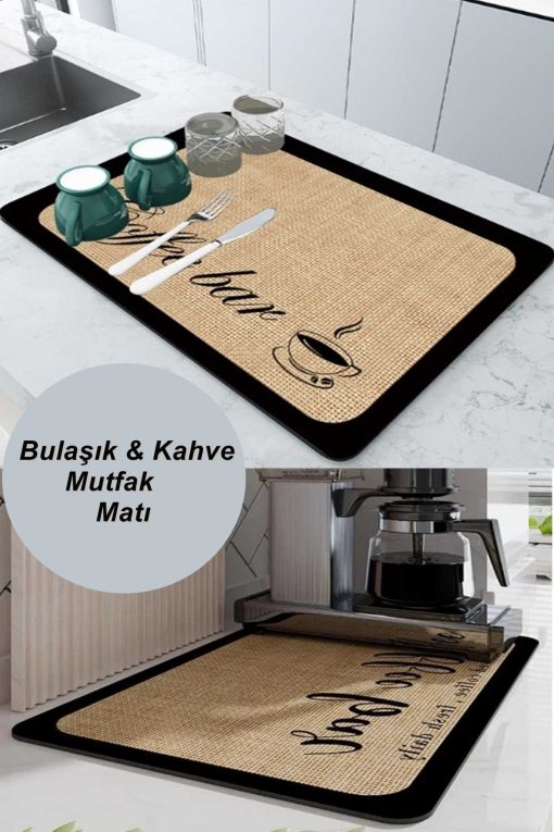 ظرف خشک کن کردن شستشو حصیر پد پیشخوان تاشو رو برند Kitchen Beauty کد 1719414315