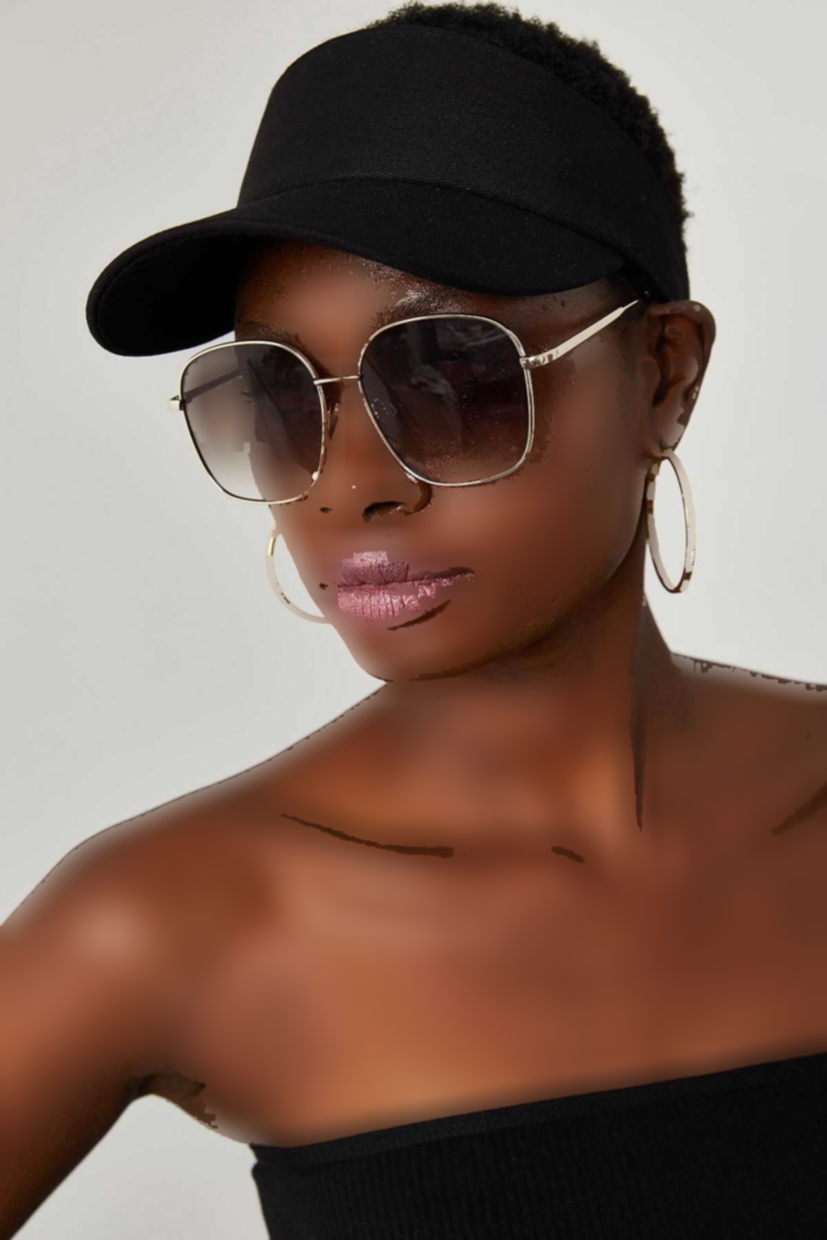 کلاه تنیس محافط مشکی برند EKstore کد 1720350308