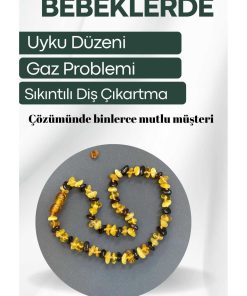 گردنبند کودک کهربا دندان دخترانه چند رنگ پسر برند Combin Accessory کد 1720051942