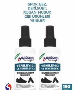 اسپری پاک کننده احیا کفش اسپرت جیر 2عدد بهترین مرد برند Sağdıç Saraciye کد 1720433537