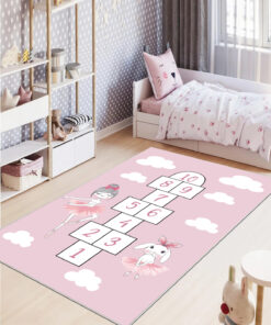 فرش قابل شستشو جوان بچه گانه کف لیز نمیخورد بازی برند Hülya Home کد 1721804394