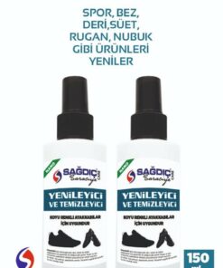 اسپری پاک کننده احیا کفش اسپرت جیر 2عدد بهترین مرد برند Sağdıç Saraciye کد 1720434064