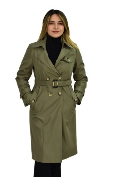 بارانی کمربند زنانه کمربند‎دار برند ressam کد 1720589714