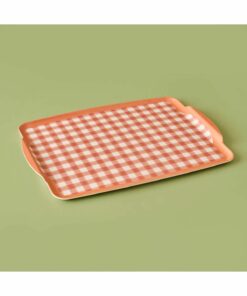 سینی cm) نارنجی کرم سالمون ملامین برند Bella Maison کد 1719910636