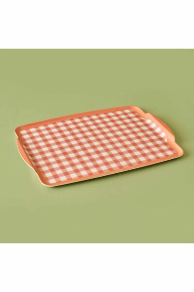 سینی cm) نارنجی کرم سالمون ملامین برند Bella Maison کد 1719910636