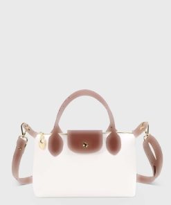 ضربدری چند سفید کیف بند‎دار چرم برند Housebags کد 1719815543