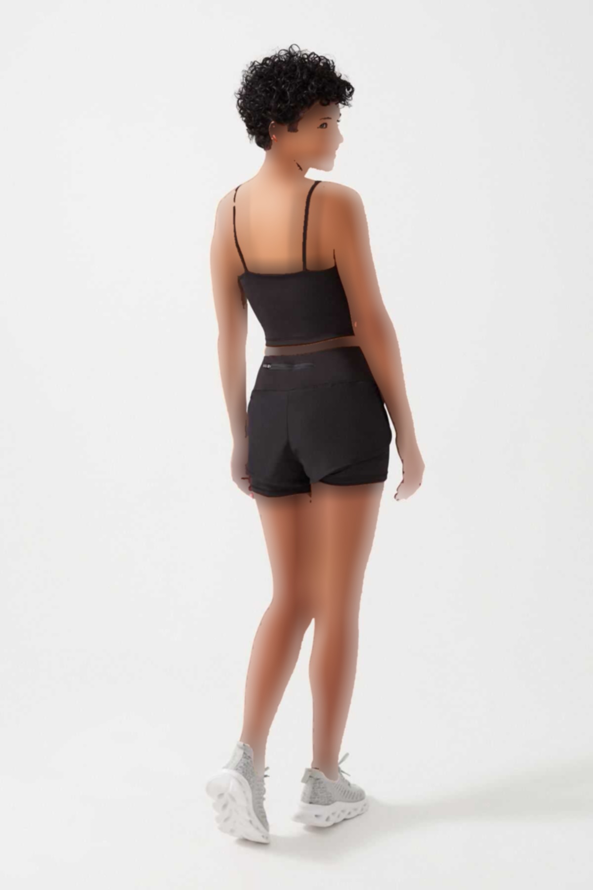 تایت اسپرت 20 شورت دار مشکی زنانه برند LOS OJOS کد 1720573519