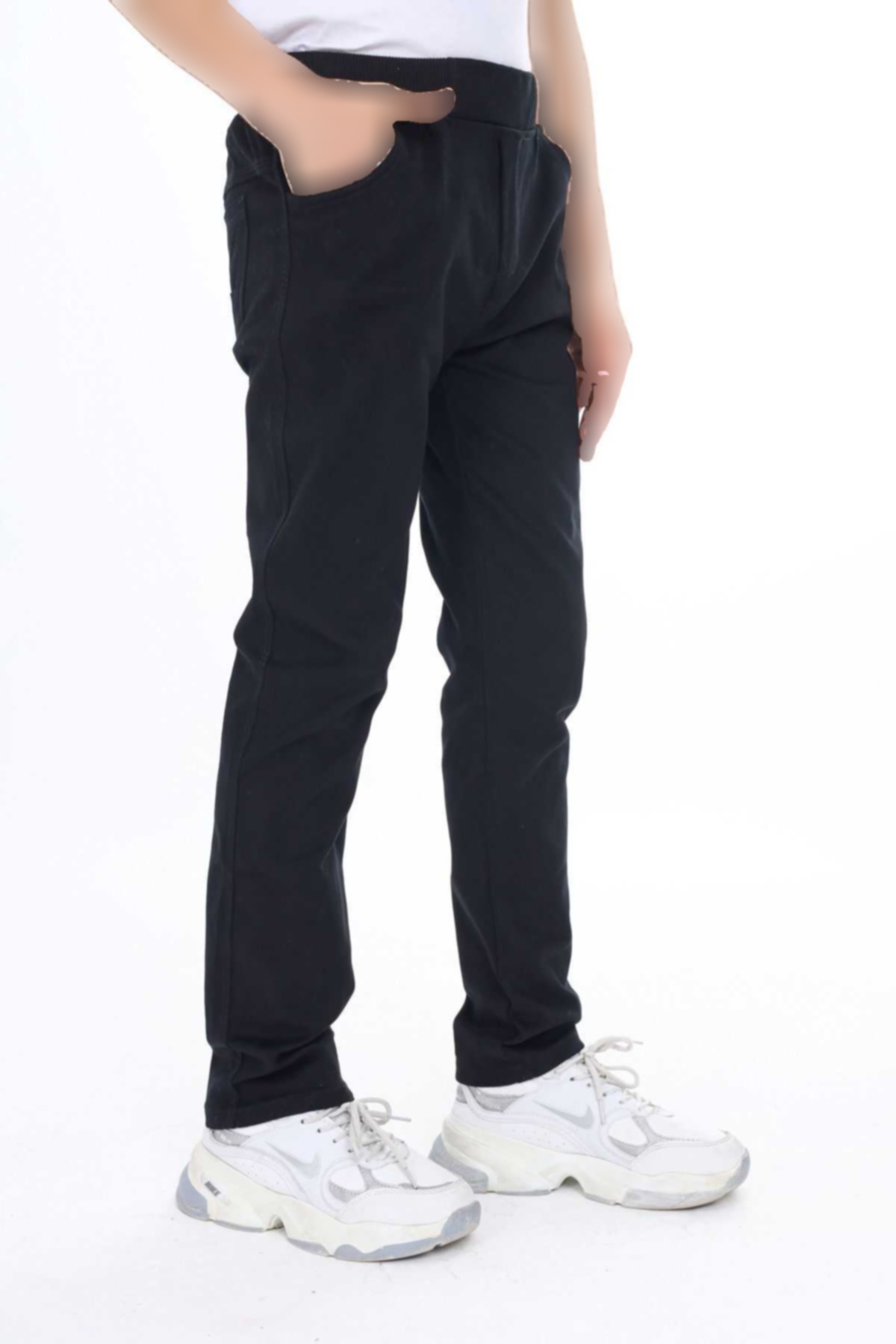 شلوار کمر کشی مدرسه رنگ مشکی برند e-çocuk کد 1720947494