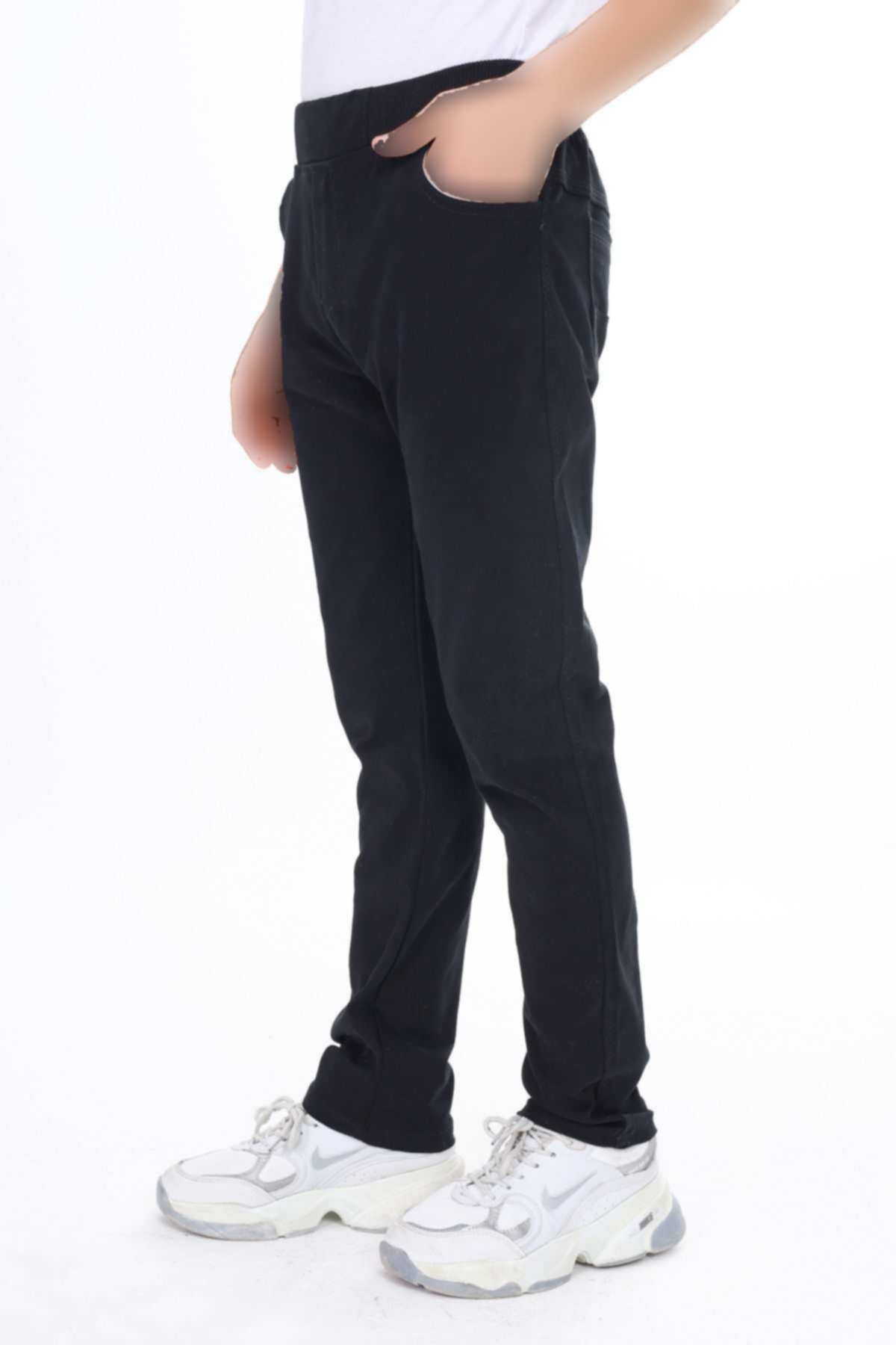 شلوار کمر کشی مدرسه رنگ مشکی برند e-çocuk کد 1720947494