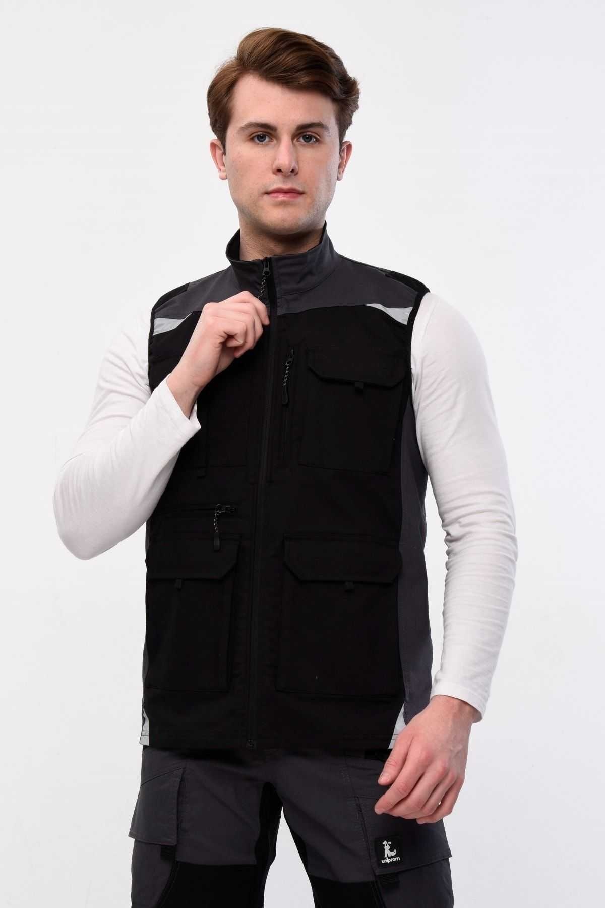 لایکرا تابستانی 10جیب دار مدل مشکی برند Uniprom کد 1720788746