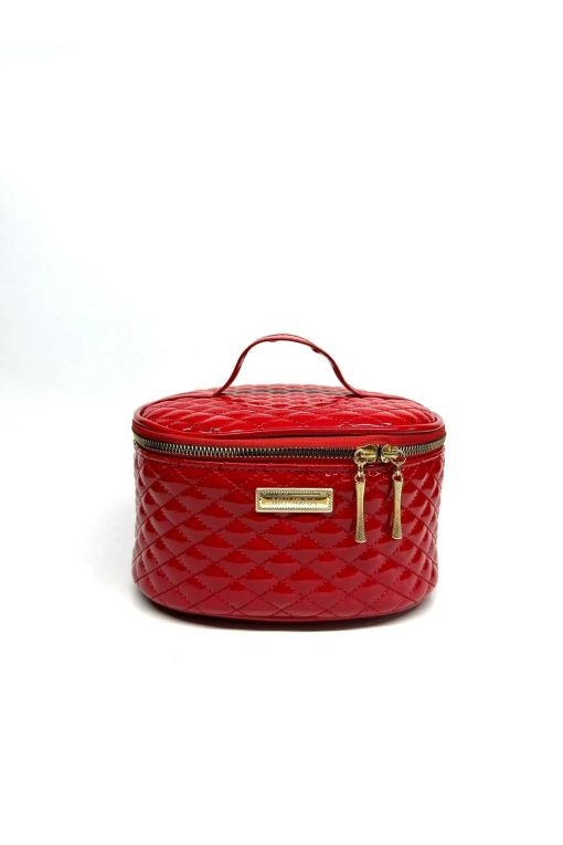 کیف لوازم آرایش جعبه بزرگ قرمز زنانه برند Muudaa Bags کد 1720879564