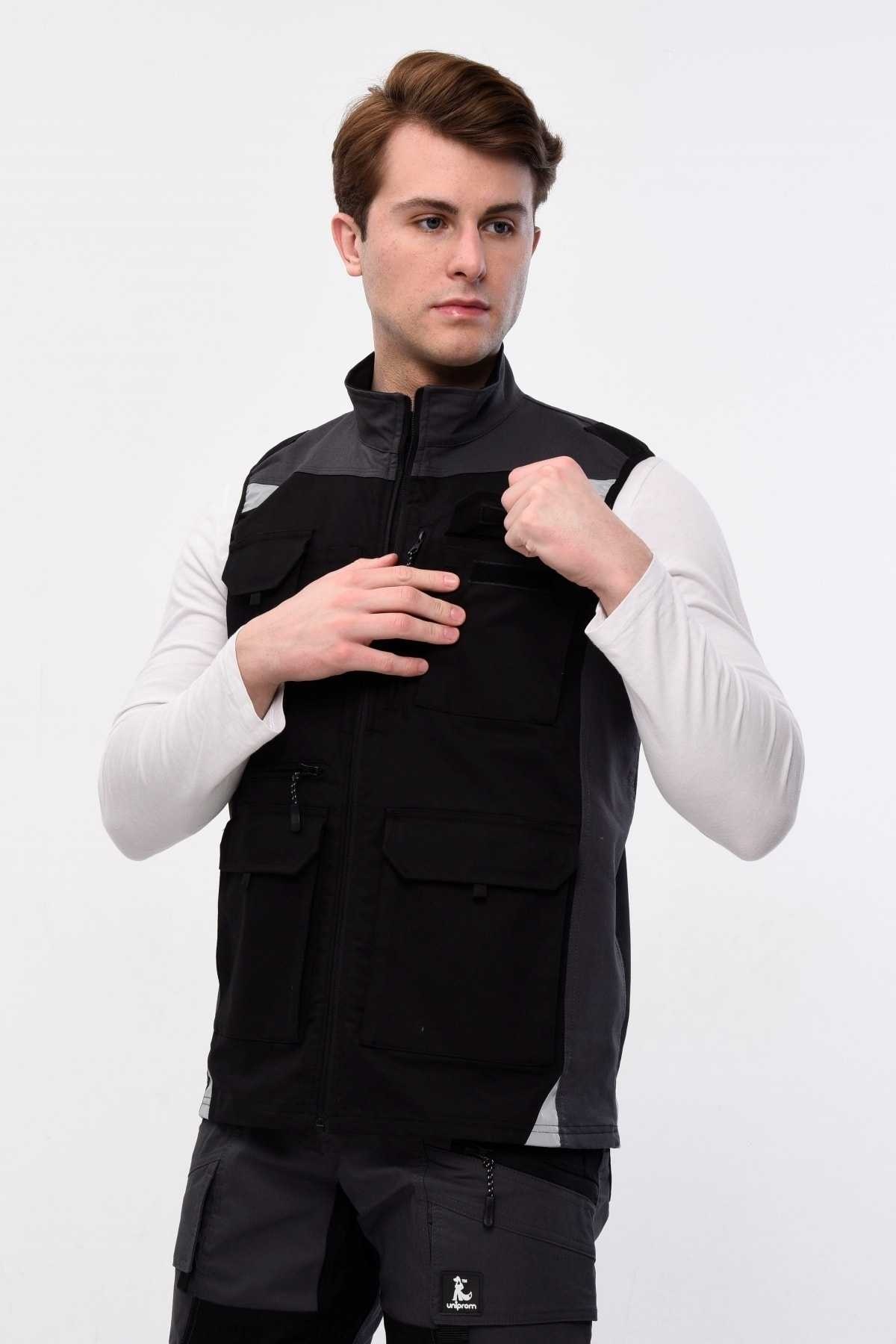 لایکرا تابستانی 10جیب دار مدل مشکی برند Uniprom کد 1720788746