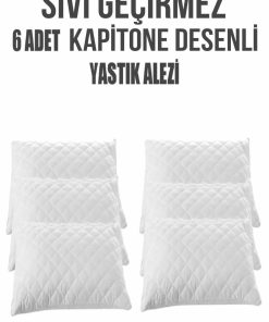 مایع محافط طرح‎دار پنبه دوزی شده بالشت زیپدار برند Roi Tekstil کد 1720078345