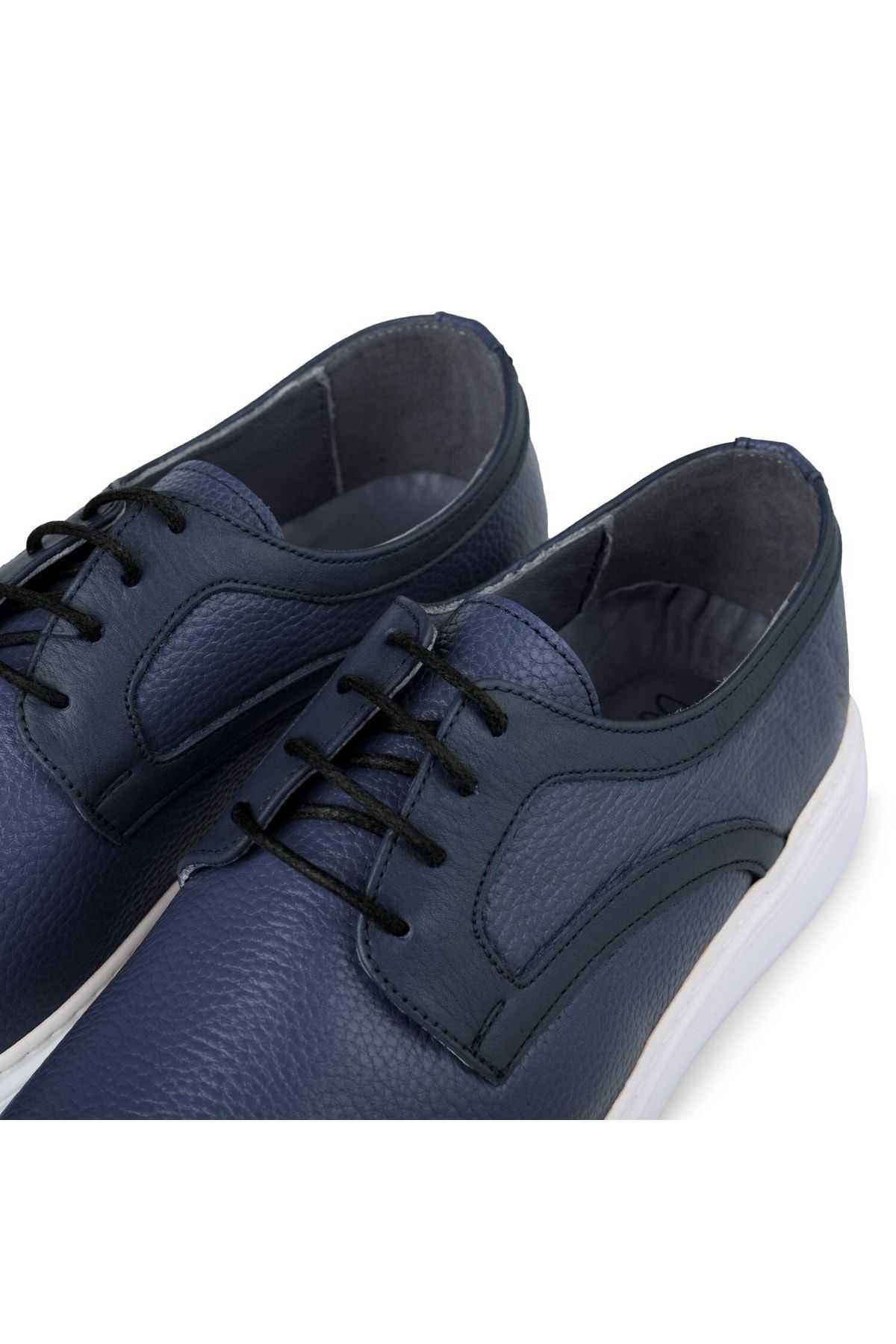 کفش راحتی سبک تابستانی بند دار کفش، مردانه چرم اصل برند Ducavelli کد 1720713204