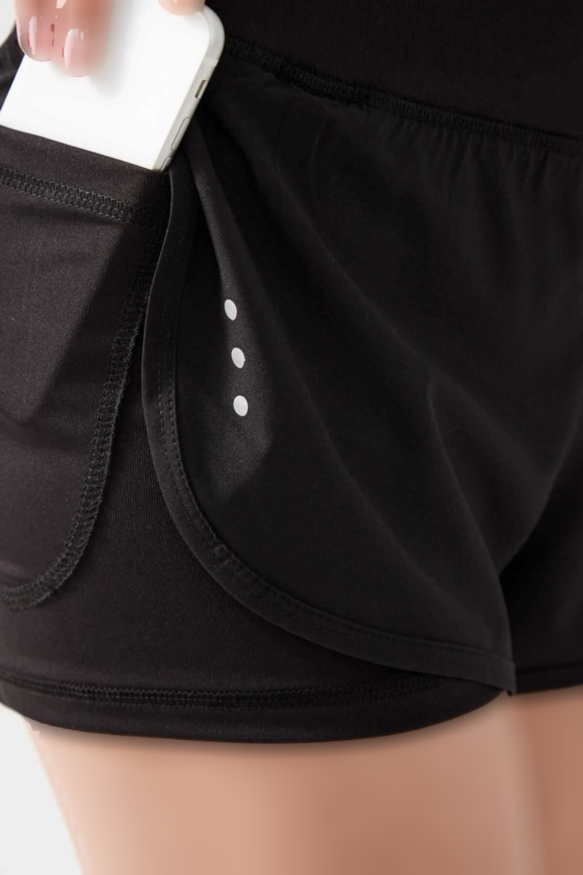 تایت اسپرت 20 شورت دار مشکی زنانه برند LOS OJOS کد 1720573519