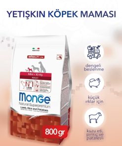 کوچک 8000 سگ با سیب زمینی به همراه برنج عمو زاده نژاد مونوپروتئین برند Monge کد 1720309267