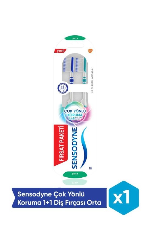 مسواک حفاظت چند وسط برند Sensodyne کد 1720463781