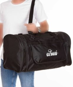 کیف دوشی مسافرتی ساک بزرگ 4چشمه‎دار دستی مشکی برند GreandBags کد 1720938284