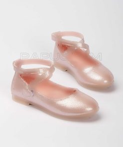 کفش عروسکی از مچ پا پودر کامل شده دخترانه برند p papuccum ortopedi çocuk ayakkabıları کد 1720345053