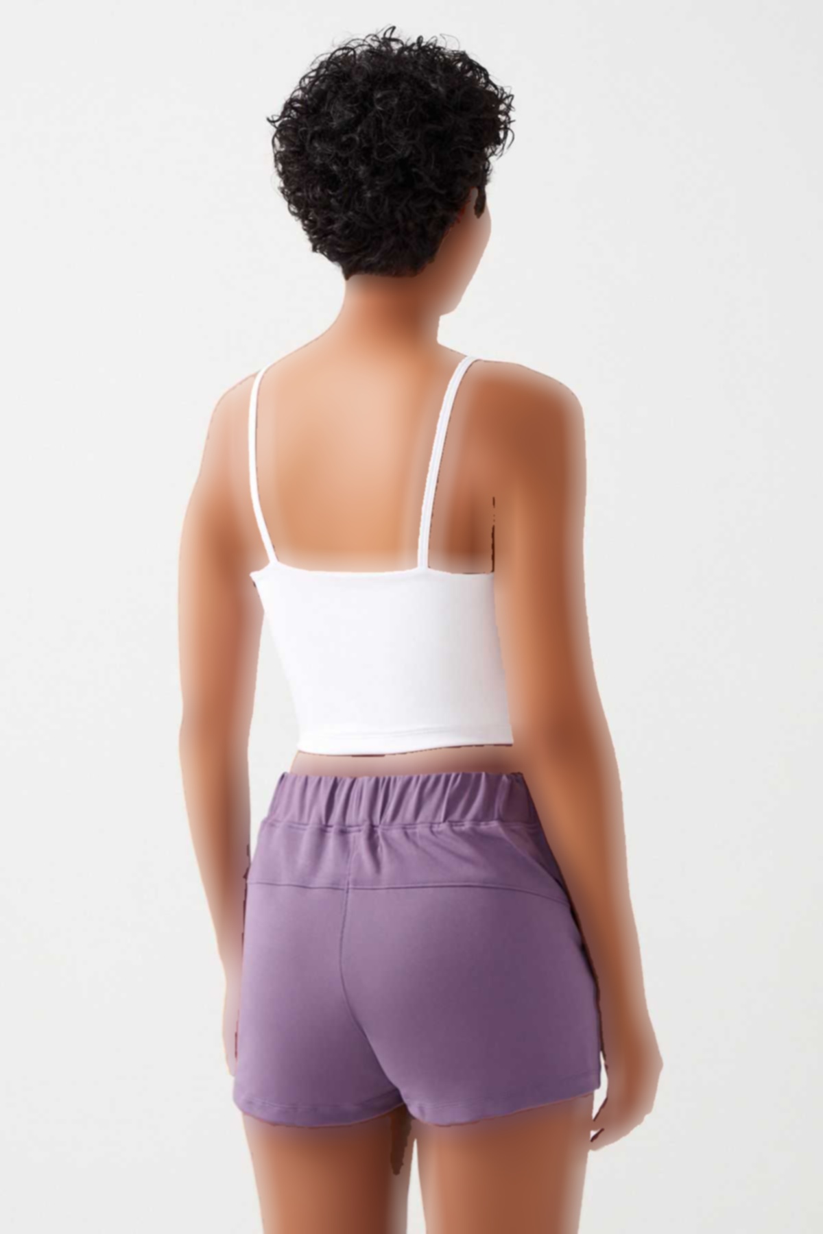 سوتین اسپرت پشتیبانی سبک سفید تسمه ها بنددار زنانه برند LOS OJOS کد 1720025480