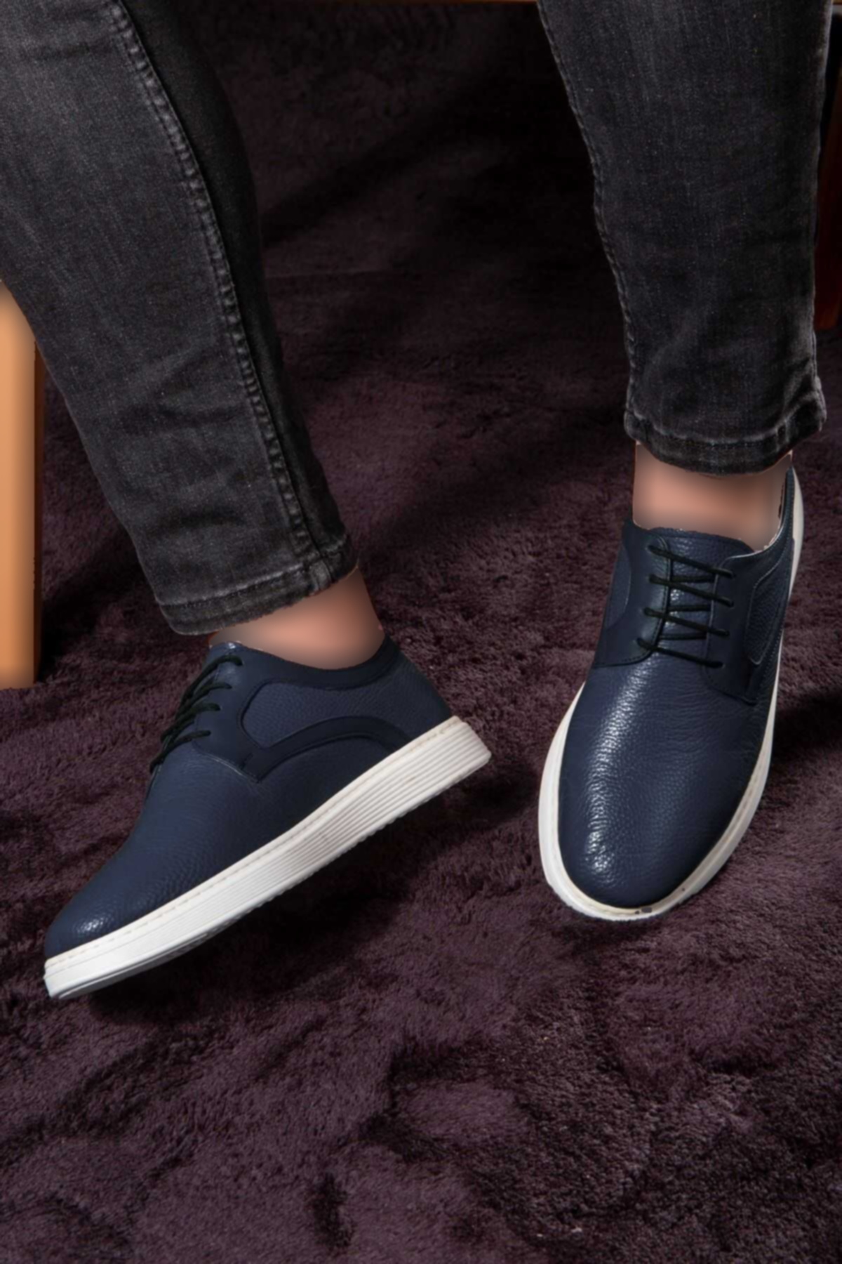 کفش راحتی سبک تابستانی بند دار کفش، مردانه چرم اصل برند Ducavelli کد 1720713204