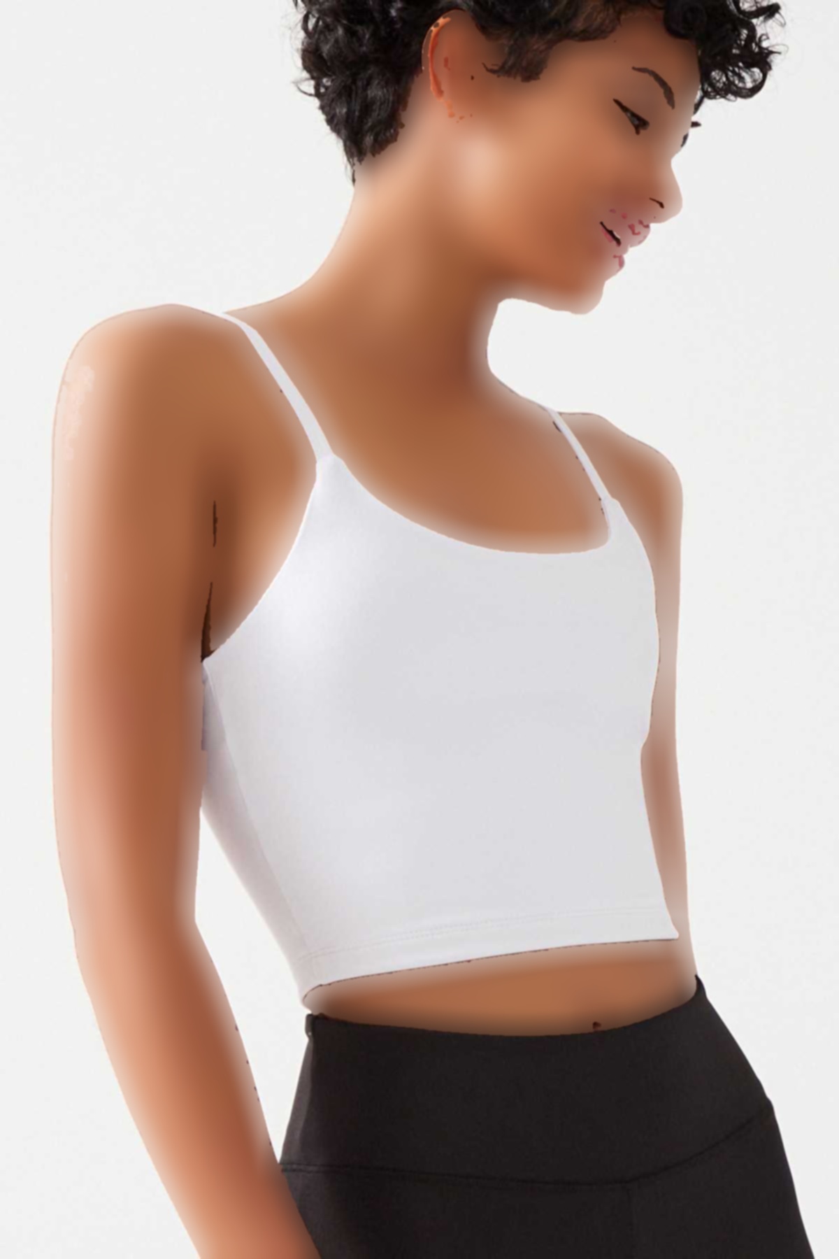 سوتین اسپرت پشتیبانی سبک سفید تسمه ها بنددار زنانه برند LOS OJOS کد 1720025480