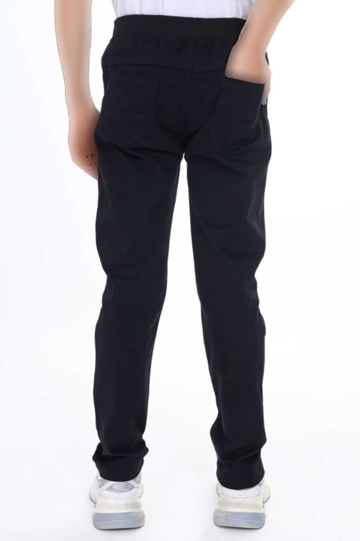 شلوار کمر کشی مدرسه رنگ مشکی برند e-çocuk کد 1720947494