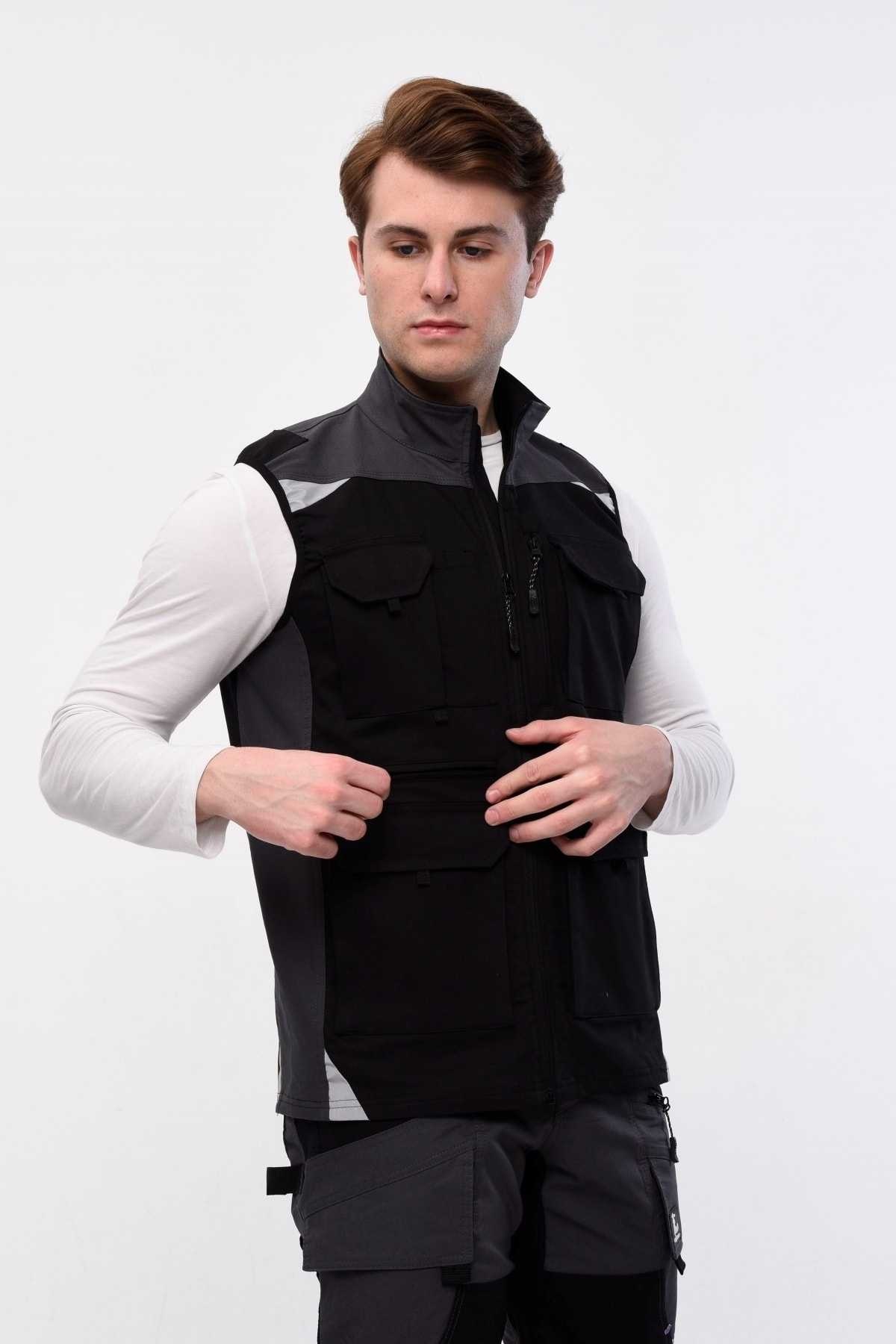 لایکرا تابستانی 10جیب دار مدل مشکی برند Uniprom کد 1720788746