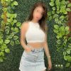 دامن شلوارک دکمه‎دار از جلو جین برند Butik کد 1720838239