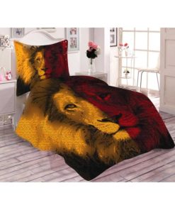 ست روتختی تک نفره پارجه ای مخملی پنبه طرح دوخت برند Doruklar Home Collection کد 1721111633