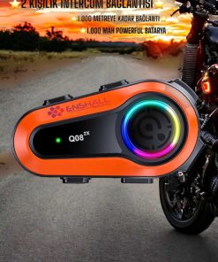 موتورسیکلت ست 2 نفر نورانی هدفون متصل اینترکام rgb برند Enshall کد 1720795944
