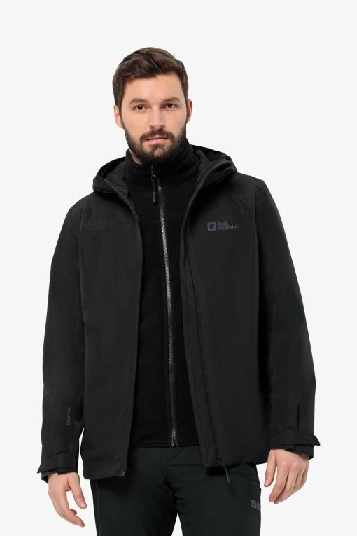 کاپشن مشکی مردانه تاوبنبرگ برند Jack Wolfskin کد 1724328185