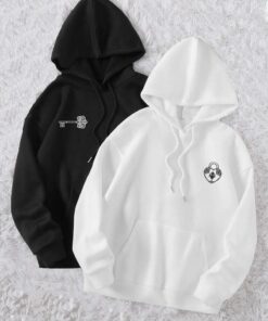 سوییشرت ست گشاد 2‎تکه قفل برند FECCY کد 1724051094